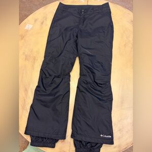 Columbia Women’s Size Medium Omni Heat Ski Snow Pants Navy Insulated Sz M Short